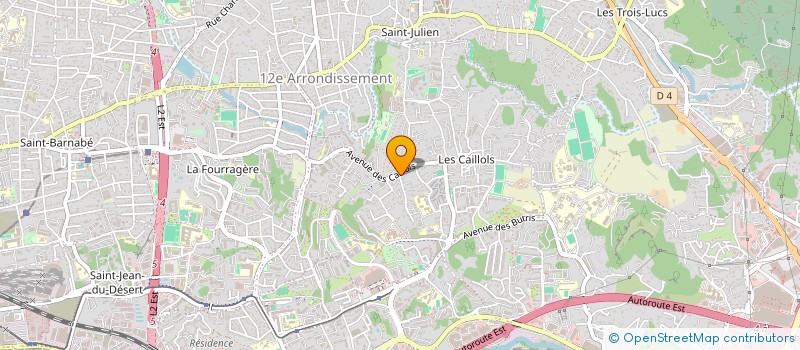 localisation de l'entreprise SCI LE MOULIN à MARSEILLE
