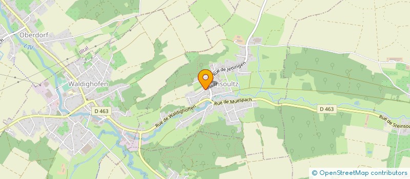 localisation de l'entreprise SCI LE MOULIN  STEINSOULTZ