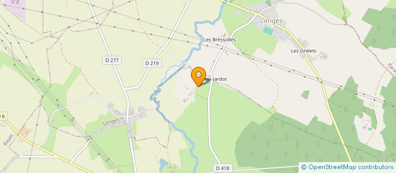 localisation de l'entreprise SCI LE MOULIN  SAINT-DIDIER-LA-FORET