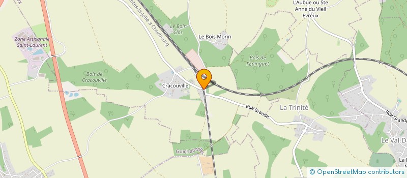 localisation de l'entreprise SCI LE MOULIN A VENT  LE VIEIL-EVREUX