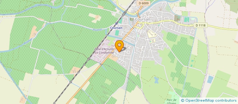 localisation de l'entreprise SCI LE MOULIN DE BRASSAC  COURSAN