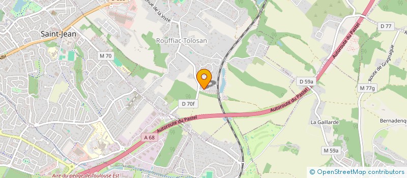 localisation de l'entreprise SCI LE MOULIN DE CAPIGNON  ROUFFIAC-TOLOSAN