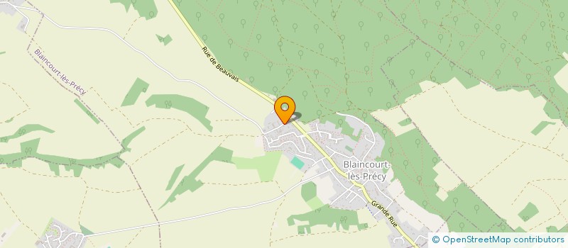 localisation de l'entreprise SCI LE MOULIN DE JUBERT  BLAINCOURT-LES-PRECY
