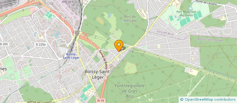 localisation de l'entreprise SCI LE MOULIN DE JULIETTE à BOISSY-SAINT-LEGER