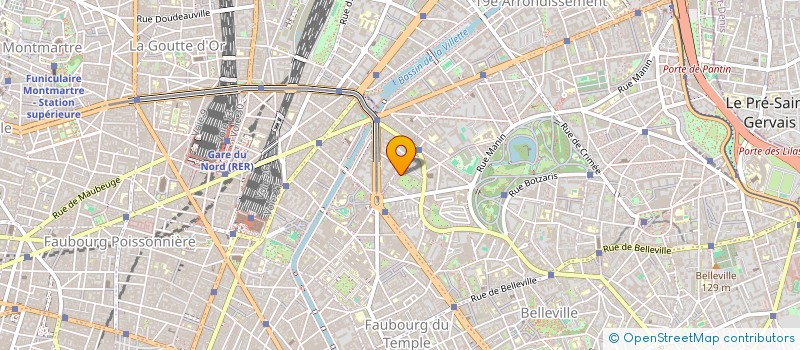 localisation de l'entreprise SCI LE MOULIN DE LA ZORN à PARIS