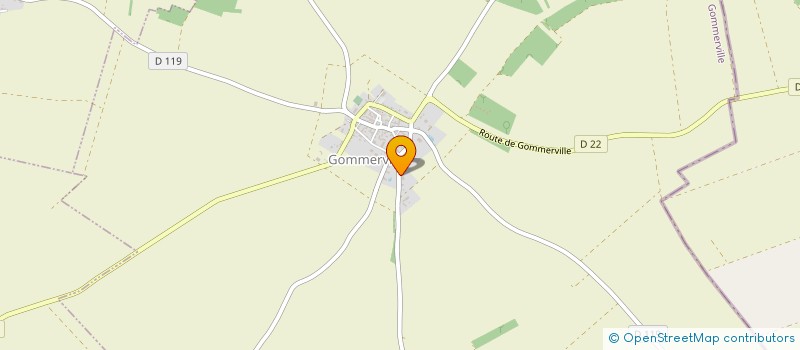 localisation de l'entreprise SCI LE MOULIN DE PIERRE à GOMMERVILLE