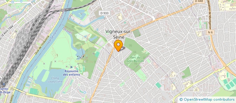 localisation de l'entreprise SCI LE MOULIN DE ST PIERRE à VIGNEUX-SUR-SEINE
