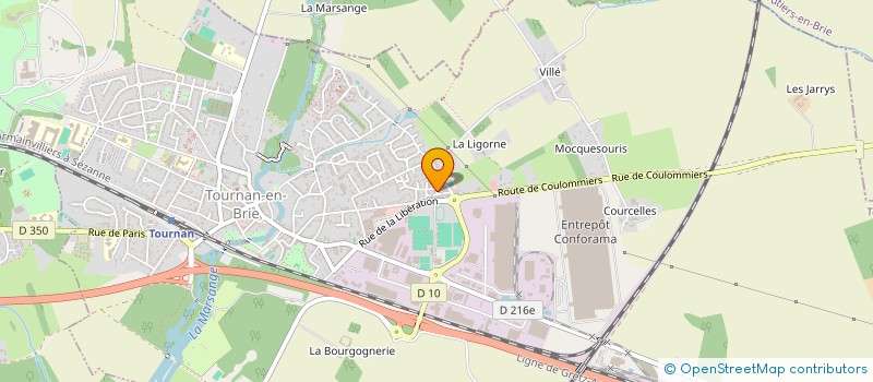 localisation de l'entreprise SCI LE MOULIN DES LOUPS  FAVIERES