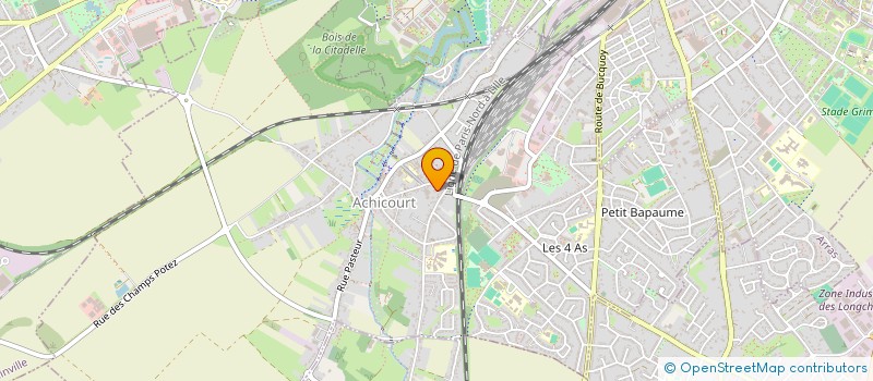 localisation de l'entreprise SCI LE MOULIN DU CHAPITRE  ACHICOURT