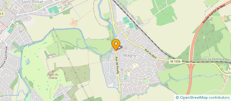 localisation de l'entreprise SCI LE MOULIN - PATURAL  METZ