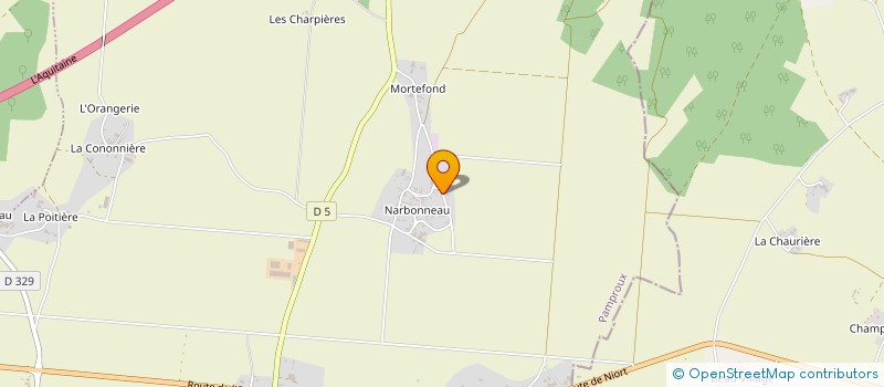 localisation de l'entreprise SCI LE MOULIN PREMIER à PAMPROUX