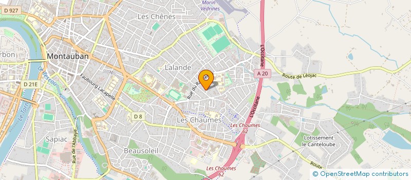 localisation de l'entreprise SCI LE MOURTIS à MONTAUBAN