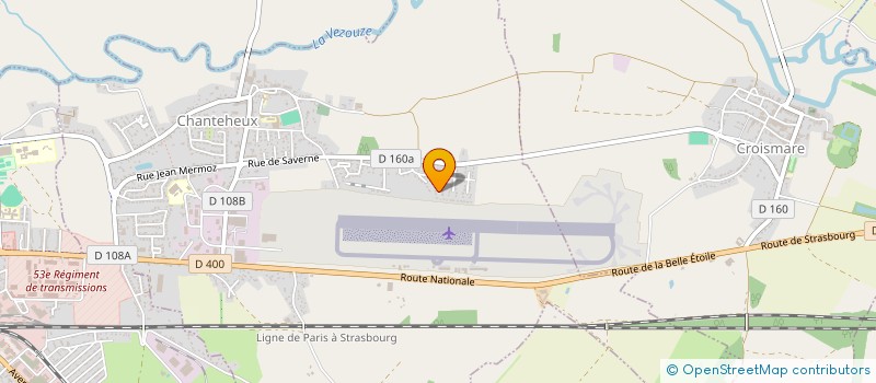 localisation de l'entreprise SCI LE MOUSSERON  CHANTEHEUX