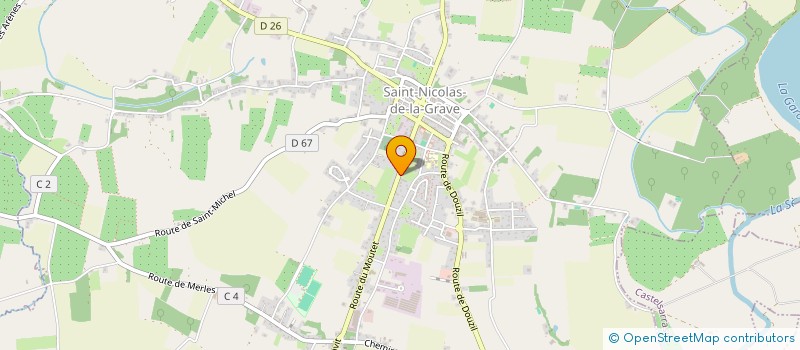 localisation de l'entreprise SCI LE MOUTET  SAINT-NICOLAS-DE-LA-GRAVE