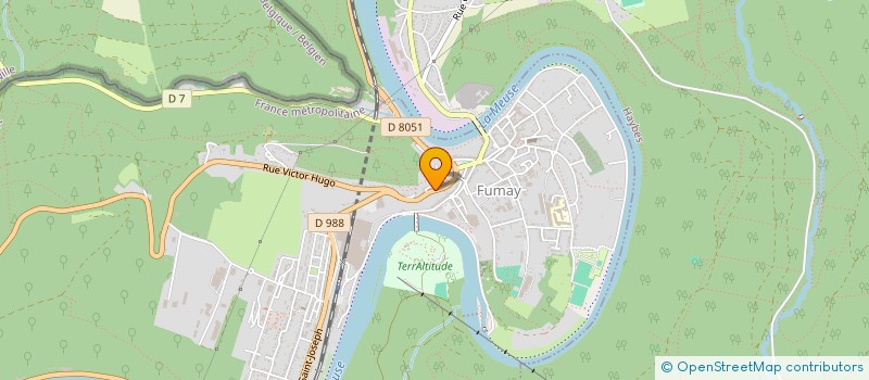 localisation de l'entreprise SCI LE MOZART  FUMAY