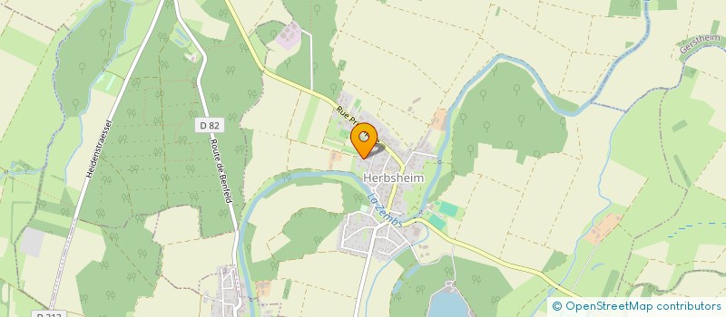 localisation de l'entreprise SCI LE MUEHLGRABEN  HERBSHEIM