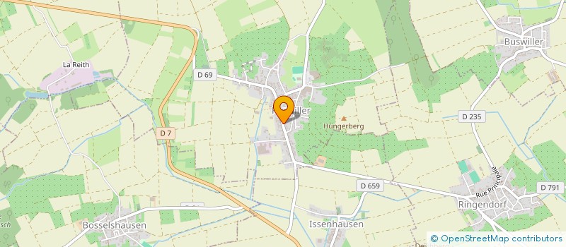 localisation de l'entreprise SCI LE MUEHLWEG  BOUXWILLER