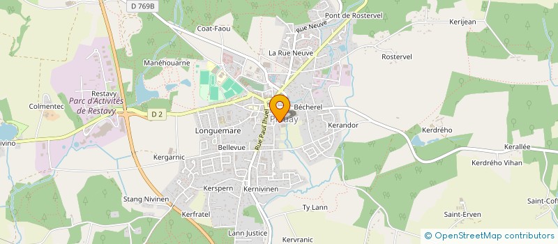 localisation de l'entreprise SCI LE MULON  LORIENT