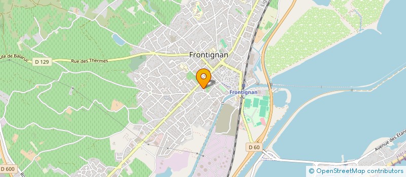 localisation de l'entreprise SCI LE MUSCAT DES MATOS à FRONTIGNAN