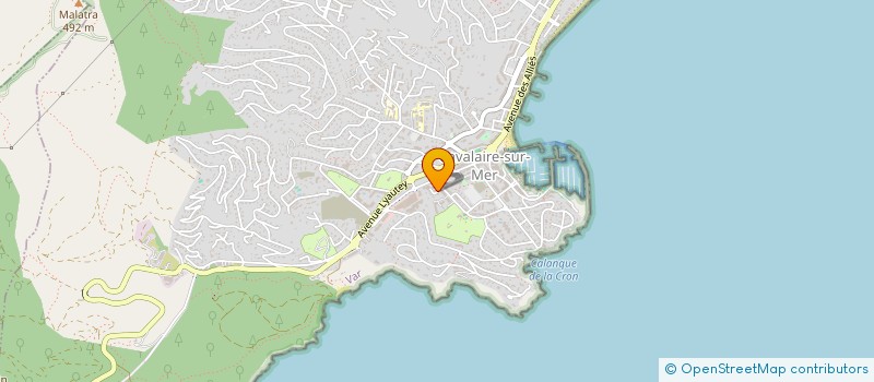 localisation de l'entreprise SCI LE MUST à CAVALAIRE-SUR-MER