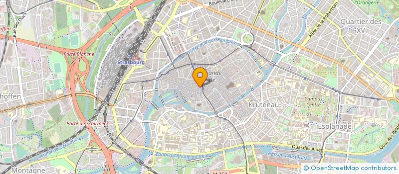 localisation de l'entreprise SCI LE MUST à STRASBOURG