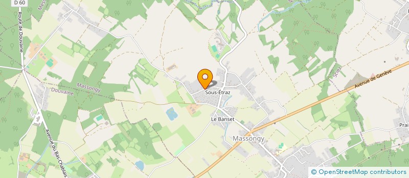 localisation de l'entreprise SCI LE MYOSOTIS  DOUVAINE