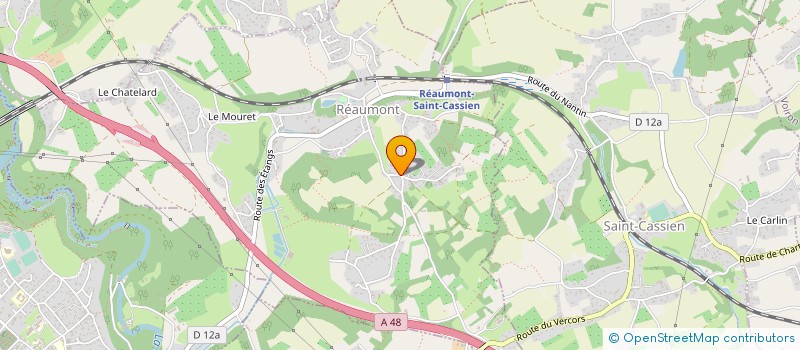 localisation de l'entreprise SCI LE N'OURS NOIR ET FEU  REAUMONT