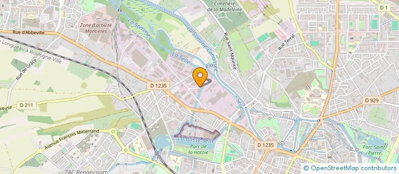localisation de l'entreprise SCI LE NAIN JAUNE à AMIENS