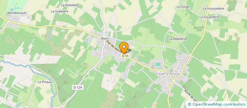 localisation de l'entreprise SCI LE NANT  TERRANJOU