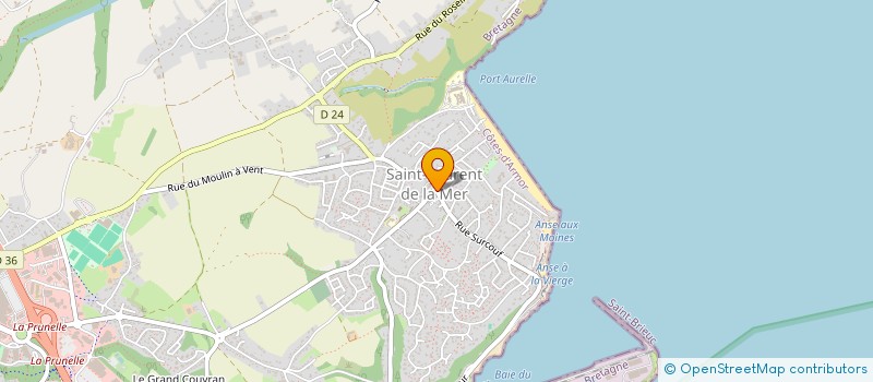 localisation de l'entreprise SCI LE NEDIC TOUCHEFEU BRAULT  PLERIN