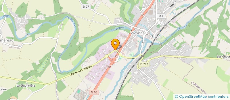 localisation de l'entreprise SCI LE NEGRON  BEUXES