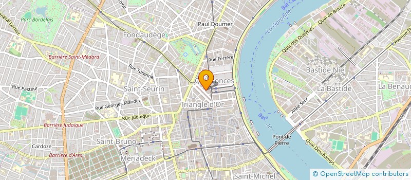 localisation de l'entreprise SCI LE NEOUVIELLE  BORDEAUX