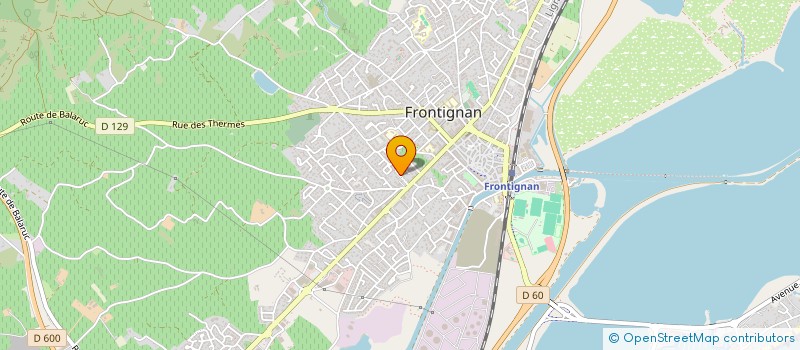 localisation de l'entreprise SCI LE NEPTUNE 50 à FRONTIGNAN