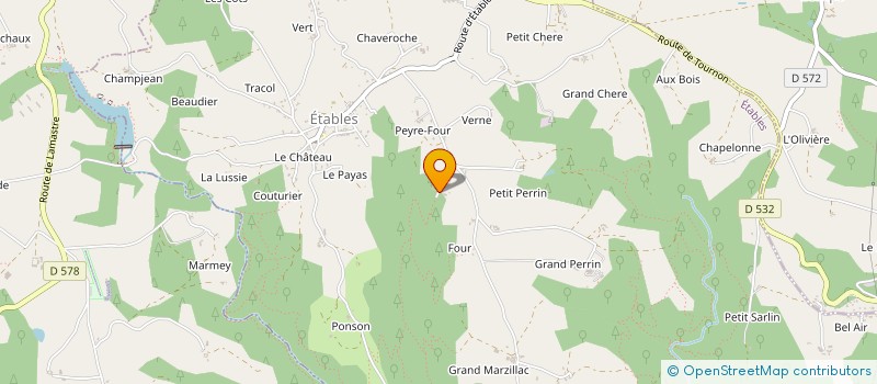 localisation de l'entreprise SCI LE NEYS à SAINT-JEAN-DE-MUZOLS