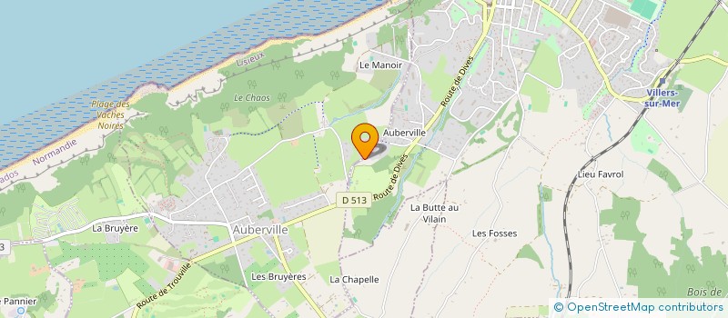 localisation de l'entreprise SCI LE NID  CRICQUEBUF