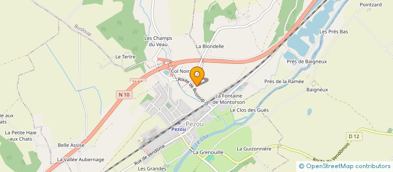 localisation de l'entreprise SCI LE NID  PEZOU