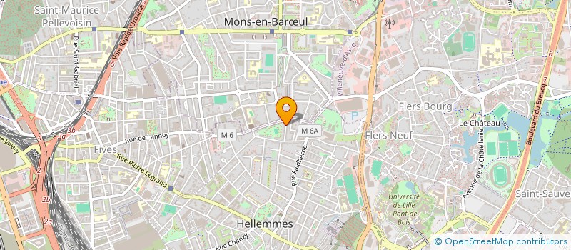 localisation de l'entreprise SCI LE NID à LILLE