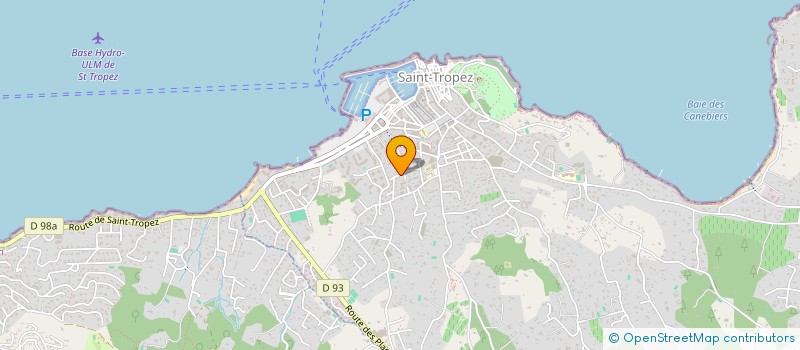 localisation de l'entreprise SCI LE NID à SAINT-TROPEZ