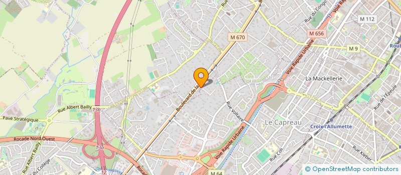 localisation de l'entreprise SCI LE NID D'AUTEUIL  MARCQ-EN-BARUL