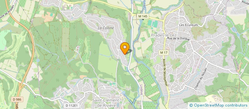 localisation de l'entreprise SCI LE NID DE CIGOGNES  SAINT-CLEMENT-DE-RIVIERE