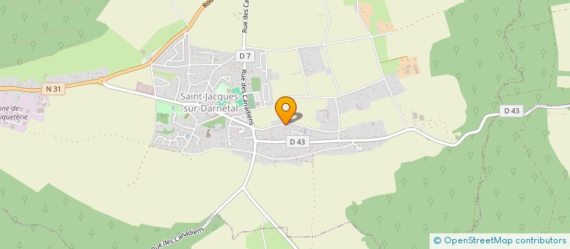 localisation de l'entreprise SCI LE NID DE MANON & SALOME  SAINT-JACQUES-SUR-DARNETAL