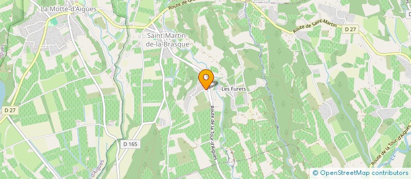 localisation de l'entreprise SCI LE NID DE NANOU  SAINT-MARTIN-DE-LA-BRASQUE