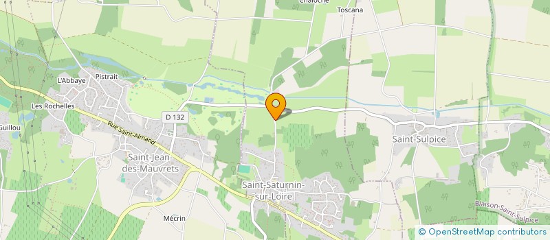 localisation de l'entreprise SCI LE NID JOYEUX à GENNES-VAL-DE-LOIRE