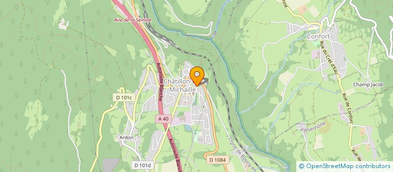 localisation de l'entreprise SCI LE NIEVRE à VALSERHONE