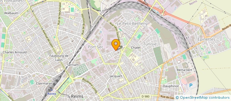 localisation de l'entreprise SCI LE NIKKEI à REIMS