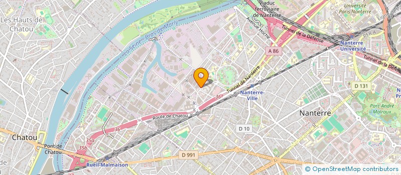 localisation de l'entreprise SCI LE NIMES-MARCEAU  NANTERRE