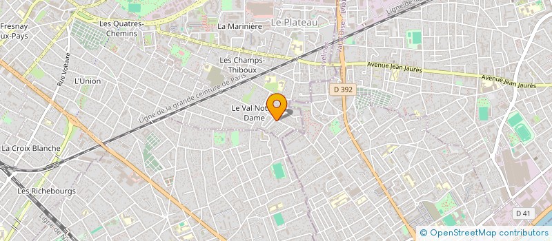 localisation de l'entreprise SCI LE NOCHER GOUPIL à SARTROUVILLE
