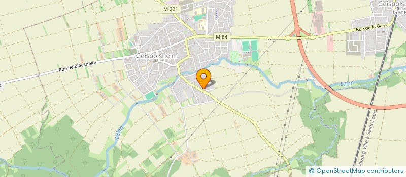 localisation de l'entreprise SCI LE NORD  GEISPOLSHEIM