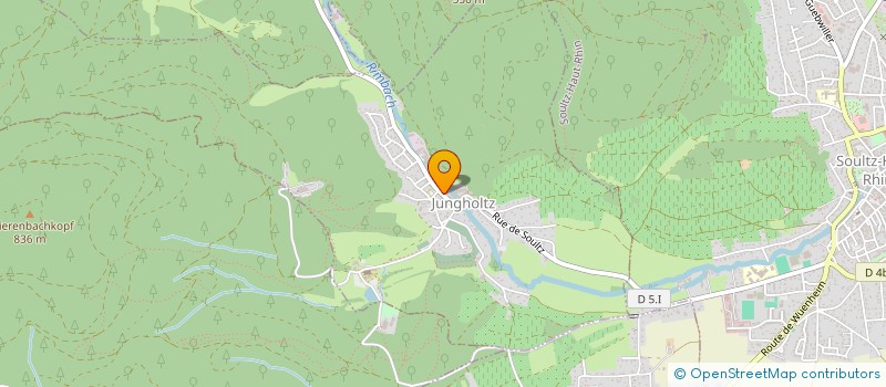 localisation de l'entreprise SCI LE NORD  JUNGHOLTZ