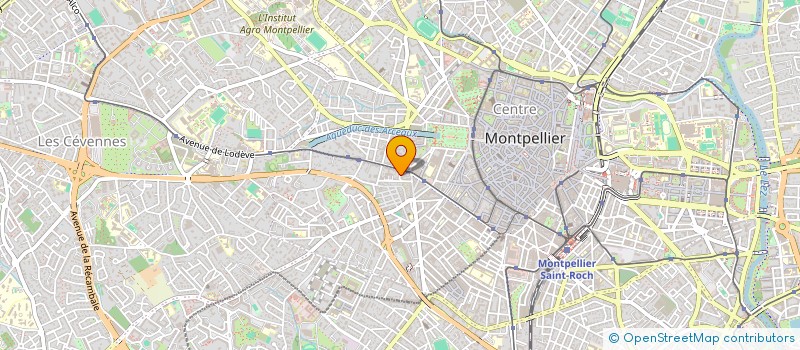 localisation de l'entreprise SCI LE NORD ET LE SUD à MONTPELLIER